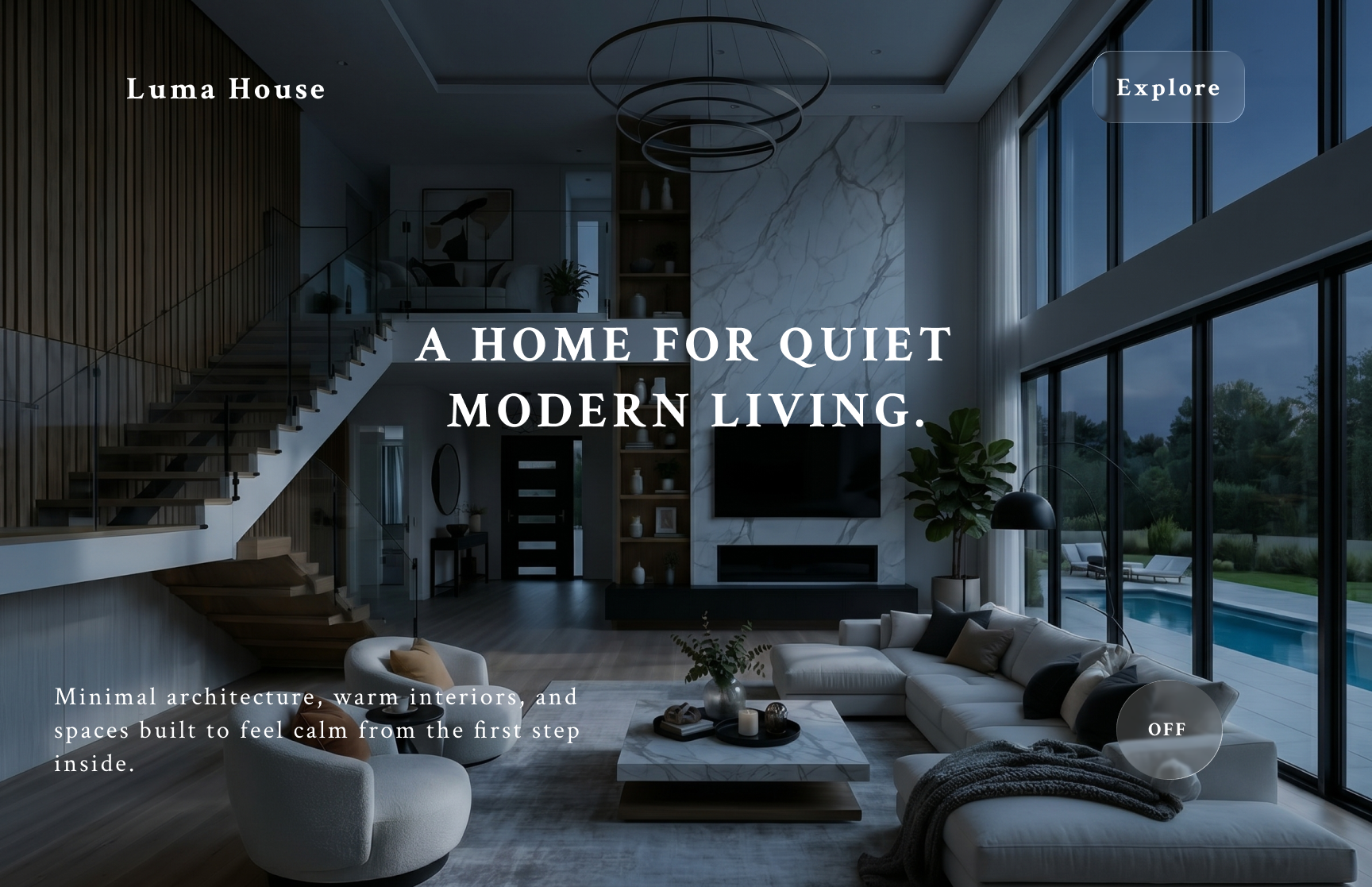 Home Landing Page